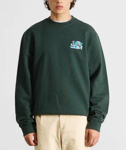 edmmond-enterprises-sweatshirt-plain-dark-green-1